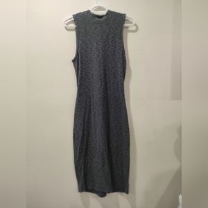 ABERCROMBIE | Sleeveless blue dress with open back